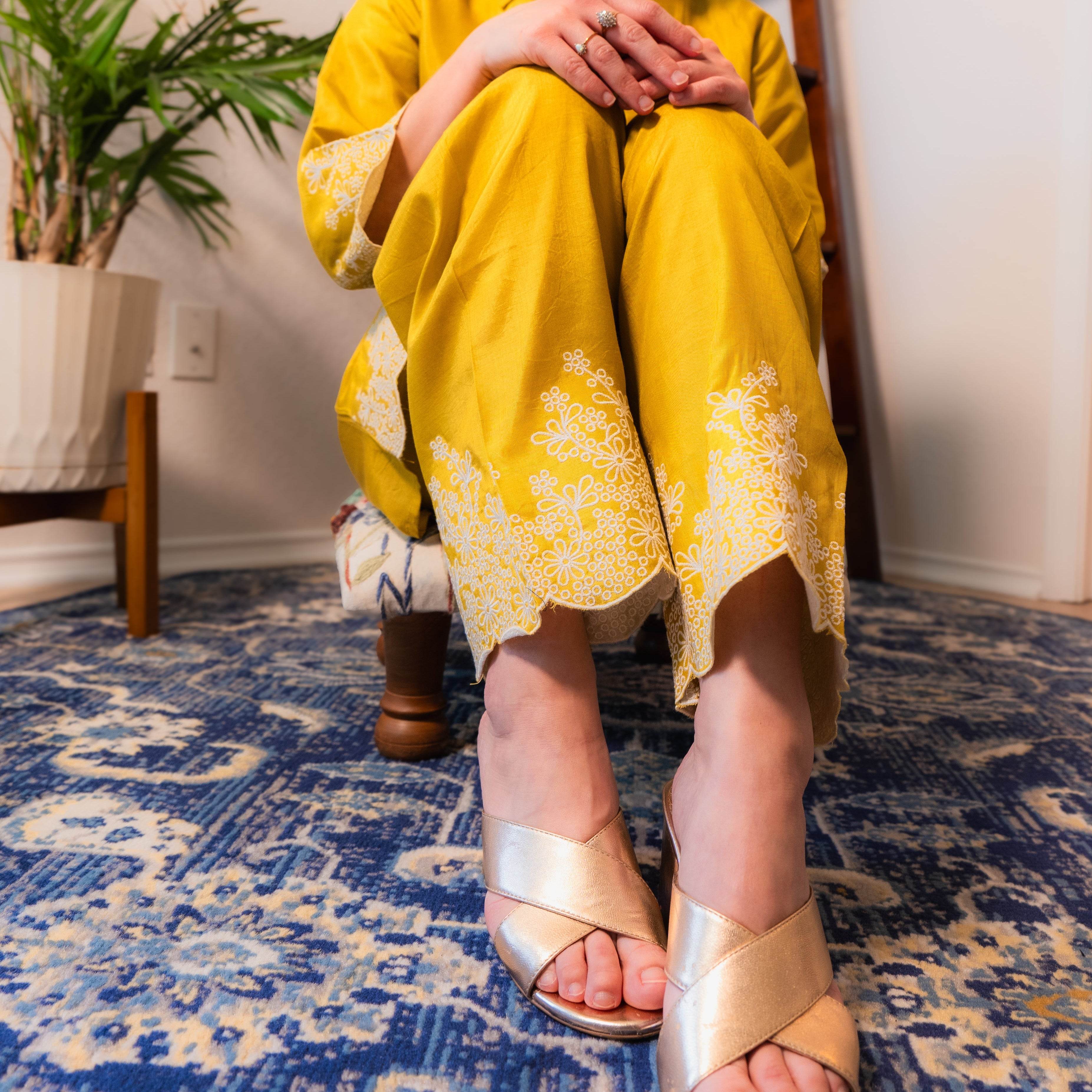 Saira Co-Ord Set with Work Detailing - Friday's Closet